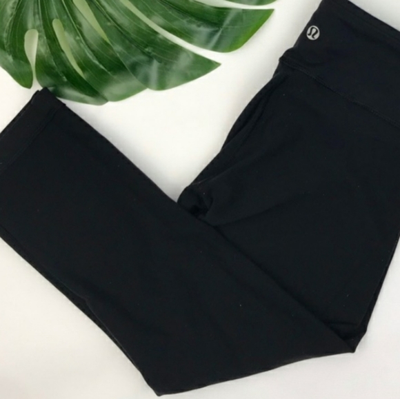 Lululemon Wunder Under Cropped Leggings Reversible - Picture 2 of 7